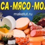 Купить вывеску для магазина продукты